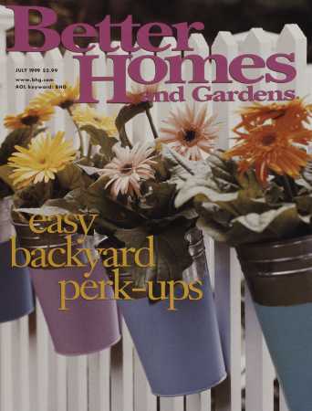 Better Homes & Gardens July 1999 Magazine Cover