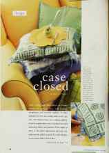 Better Homes & Gardens July 1999 Magazine Article: case closed