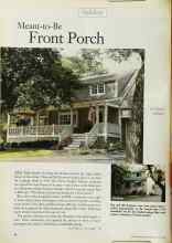 Better Homes & Gardens July 1999 Magazine Article: Meant-to-Be Front Porch