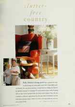 Better Homes & Gardens July 1999 Magazine Article: clutter-free country