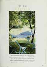 Better Homes & Gardens July 1999 Magazine Article: living alfresco
