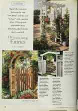 Better Homes & Gardens August 1999 Magazine Article: Overarching Entries