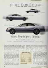 Better Homes & Gardens August 1999 Magazine Article: Would You Believe a Lincoln?