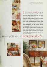 Better Homes & Gardens August 1999 Magazine Article: Now you see it now you don't