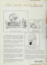 Better Homes & Gardens September 1999 Magazine Article: The man next door