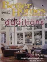 Better Homes & Gardens September 1999 Magazine Cover