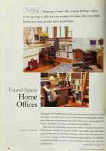 Better Homes & Gardens October 1999 Magazine Article: Found-Space Home Offices