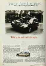Better Homes & Gardens October 1999 Magazine Article: Take your safe drive in style