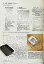 Better Homes & Gardens October 1999 Magazine Article: Roasting Gear