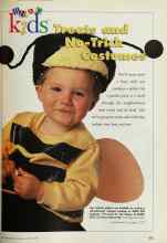 Better Homes & Gardens October 1999 Magazine Article: Treats and No-Trick Costumes