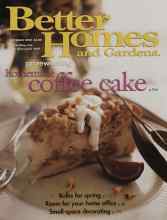 Better Homes & Gardens October 1999 Magazine Cover