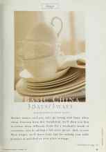 Better Homes & Gardens November 1999 Magazine Article: BASIC CHINA 3 DAYS/3 WAYS