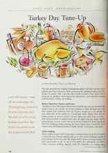 Better Homes & Gardens November 1999 Magazine Article: Turkey Day Tune-Up