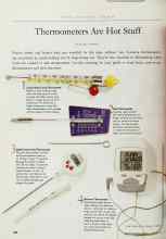 Better Homes & Gardens November 1999 Magazine Article: Thermometers Are Hot Stuff