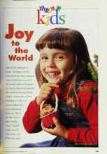 Better Homes & Gardens November 1999 Magazine Article: Joy to the World