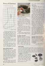 Better Homes & Gardens December 1999 Magazine Article: ROSETTE IRONS