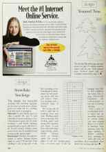 Better Homes & Gardens December 1999 Magazine Article: Snowflake Stockings