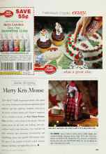 Better Homes & Gardens December 1999 Magazine Article: Merry Kris Mouse