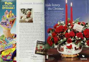 Better Homes & Gardens December 1999 Magazine Article: Page 16