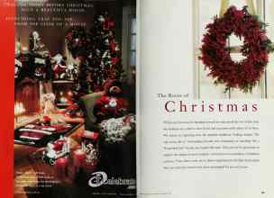 Better Homes & Gardens December 1999 Magazine Article: Page 182