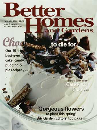 Better Homes & Gardens January 2000 Magazine Cover