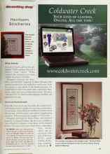 Better Homes & Gardens February 2000 Magazine Article: Heirloom Stitcheries