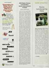 Better Homes & Gardens February 2000 Magazine Article: Home Landscaping Help