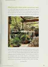 Better Homes & Gardens February 2000 Magazine Article: Peaceful easy feeling