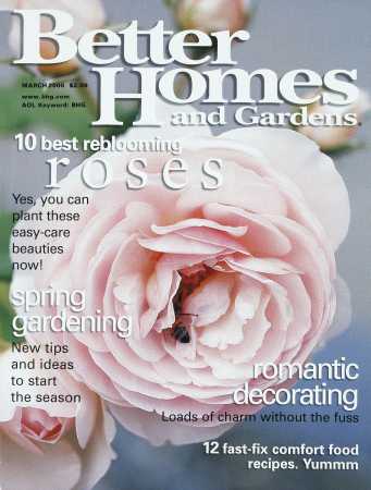 Better Homes & Gardens March 2000 Magazine Cover