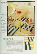 Better Homes & Gardens March 2000 Magazine Article: Nice Rug