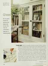 Better Homes & Gardens March 2000 Magazine Article: Glass Design