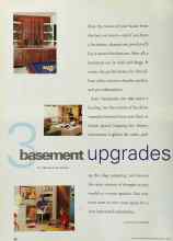 Better Homes & Gardens March 2000 Magazine Article: 3 basement upgrades