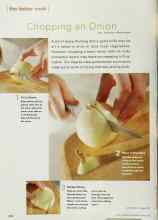 Better Homes & Gardens March 2000 Magazine Article: Chopping an Onion