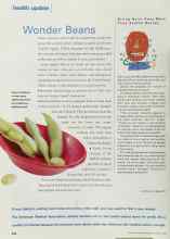 Better Homes & Gardens March 2000 Magazine Article: Wonder Beans