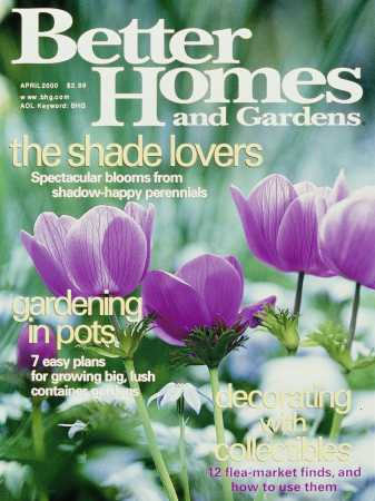 Better Homes & Gardens April 2000 Magazine Cover
