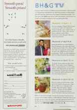 Better Homes & Gardens April 2000 Magazine Article: BH&G TV