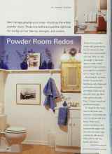 Better Homes & Gardens April 2000 Magazine Article: Powder Room Redos
