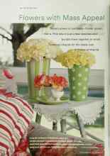 Better Homes & Gardens April 2000 Magazine Article: Flowers with Mass Appeal