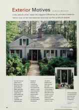 Better Homes & Gardens April 2000 Magazine Article: Exterior Motives