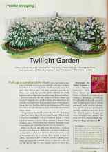 Better Homes & Gardens April 2000 Magazine Article: Twilight Garden