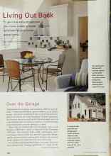 Better Homes & Gardens April 2000 Magazine Article: Living Out Back
