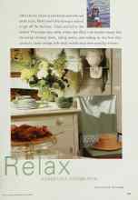 Better Homes & Gardens April 2000 Magazine Article: Relax kicked-back cottage style