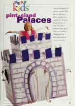 Better Homes & Gardens April 2000 Magazine Article: pint-sized Palaces