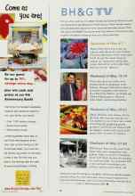 Better Homes & Gardens May 2000 Magazine Article: BH&G TV
