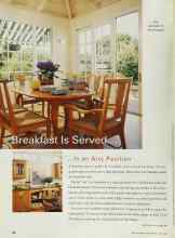 Better Homes & Gardens May 2000 Magazine Article: Breakfast Is Served... ...In an Airy Pavilion