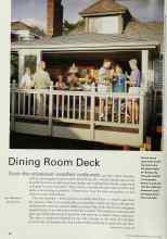 Better Homes & Gardens May 2000 Magazine Article: Dining Room Deck