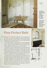 Better Homes & Gardens May 2000 Magazine Article: Past-Perfect Bath