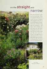 Better Homes & Gardens May 2000 Magazine Article: On the straight and narrow