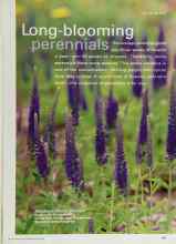 Better Homes & Gardens May 2000 Magazine Article: Long-blooming perennials