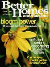 Better Homes & Gardens May 2000 Magazine Cover